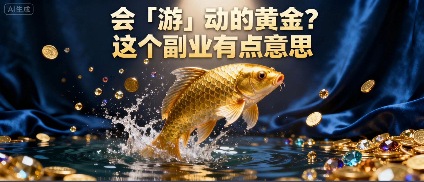 单号月销1.5W+!AI“凭空造鱼”带货新玩法,小白3分钟出一个爆款视频
